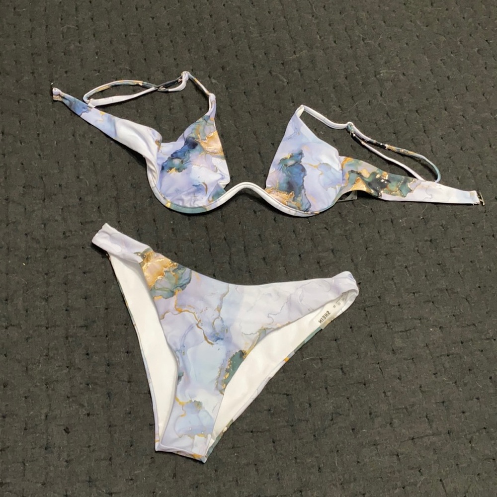 SHEIN Bikini with cover up